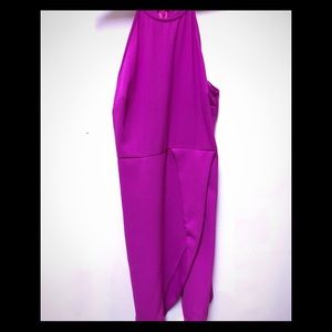 Fuschia cocktail dress